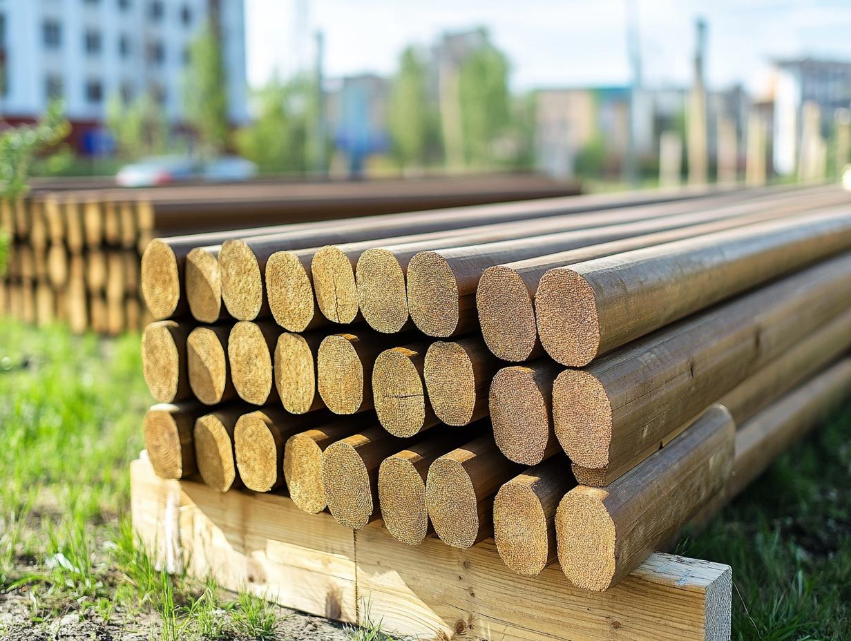 Экономичные столбы для забора