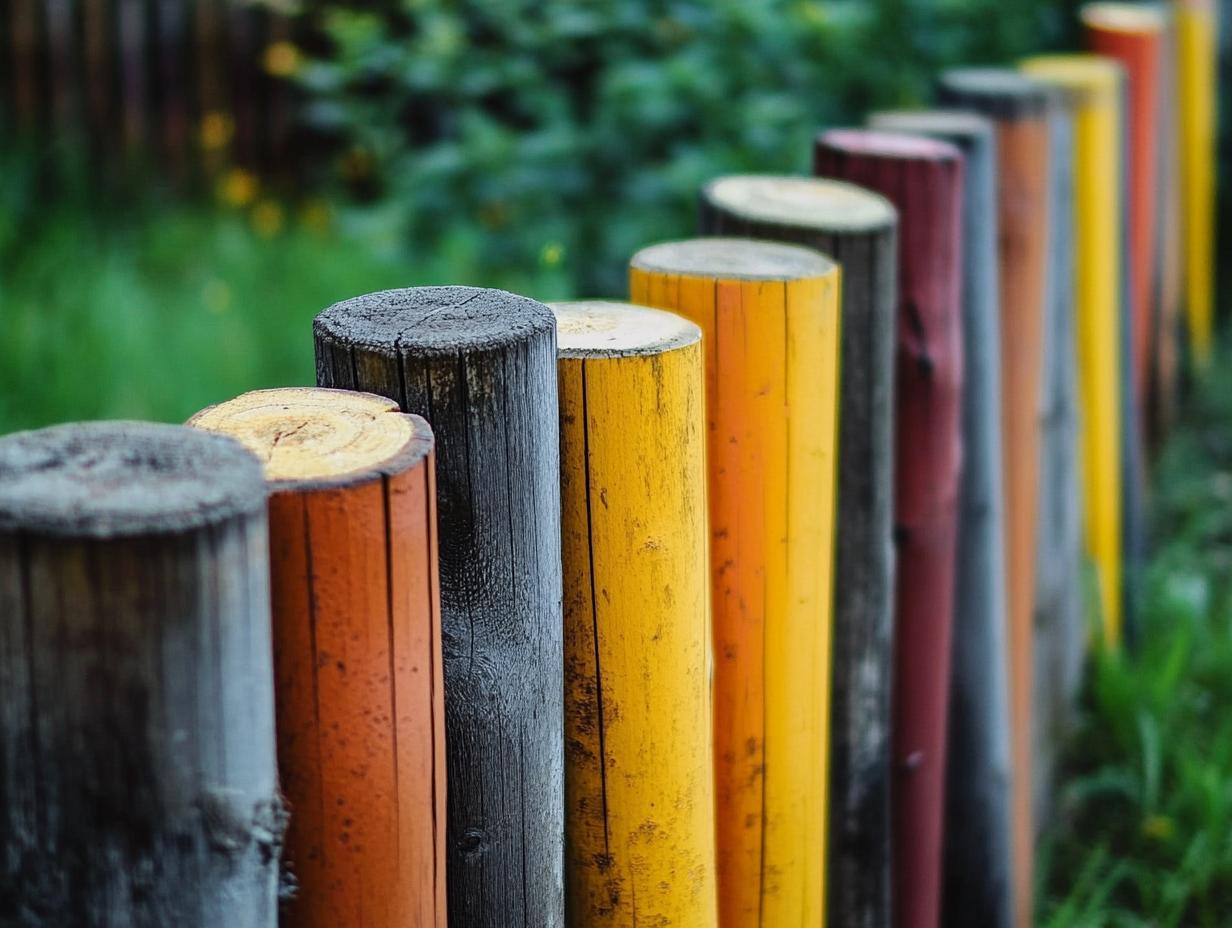 Экономичные столбы для забора