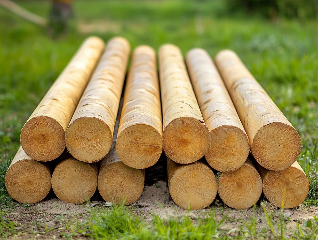 Экономичные столбы для забора